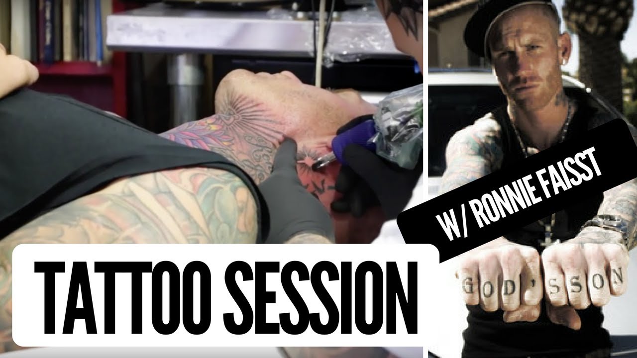 Tattoo Session with Ronnie Faisst