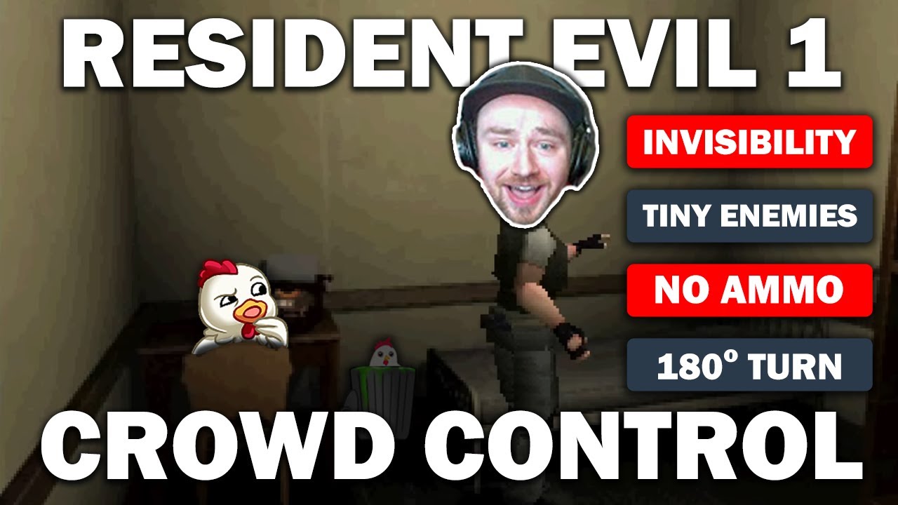 Chat Controls the Game in REAL TIME | Resident Evil 1