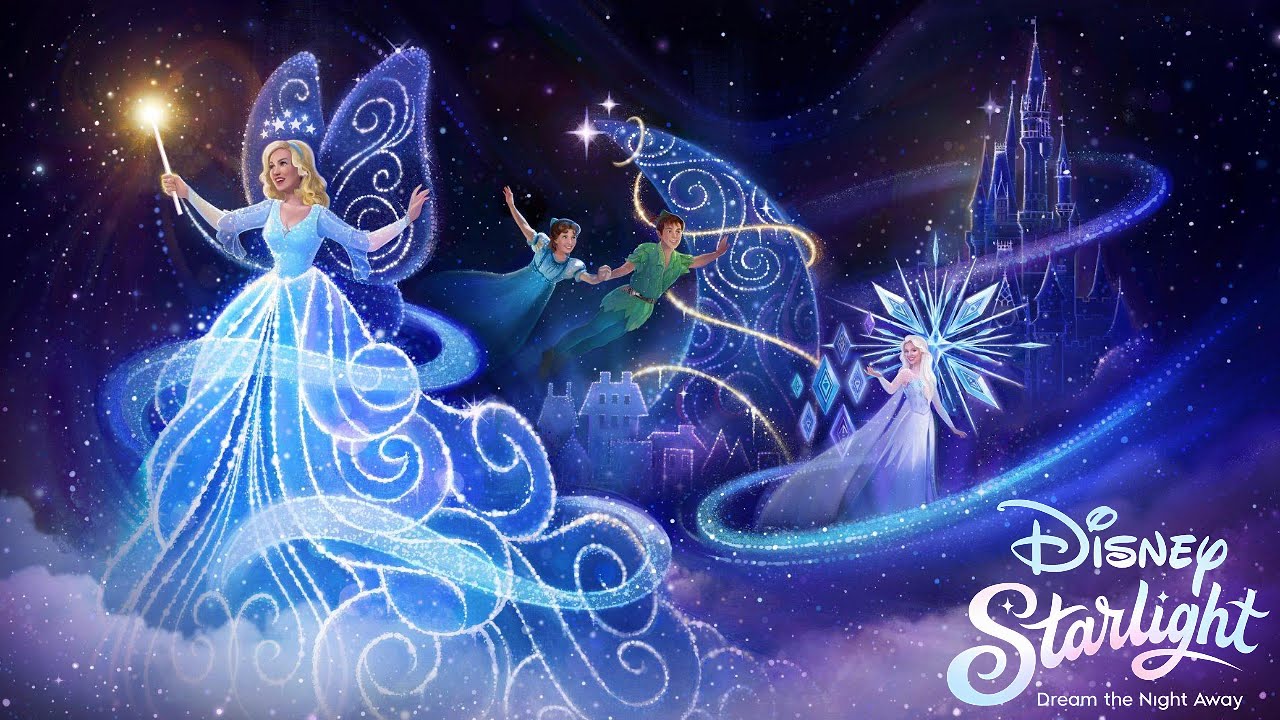 Disney Starlight Parade - Dream the Night Away (With Atmospheric Lightning)