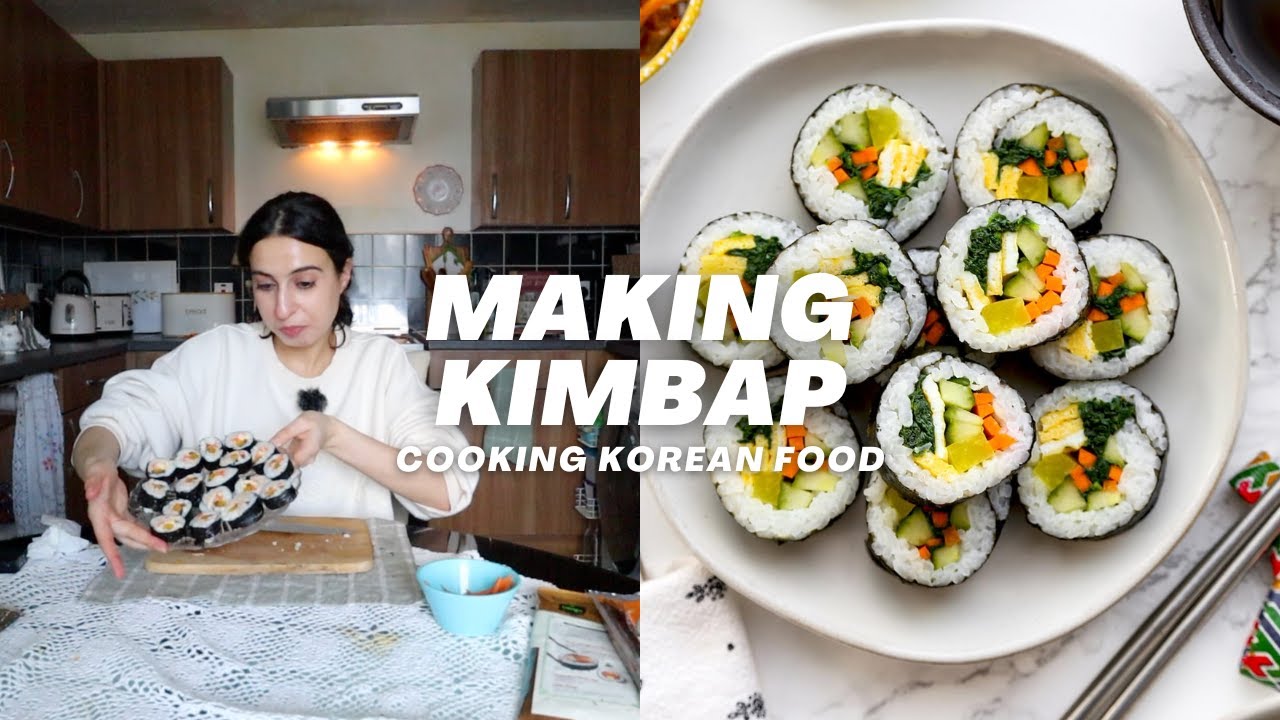 Making ‘Kimbap’ | Drwst krdni Kimbap (김밥) ڤلۆگی کوردی