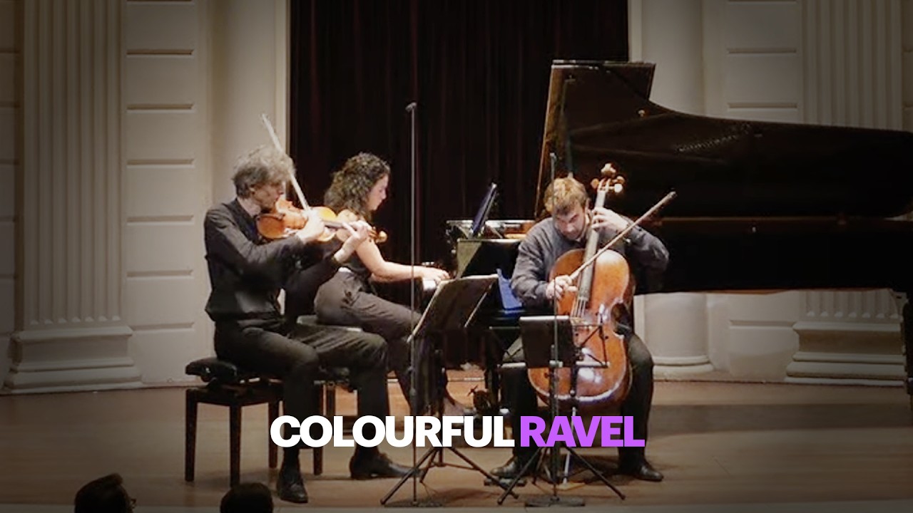 Ravel: Piano Trio in A - Trio Karénine - Live concert HD