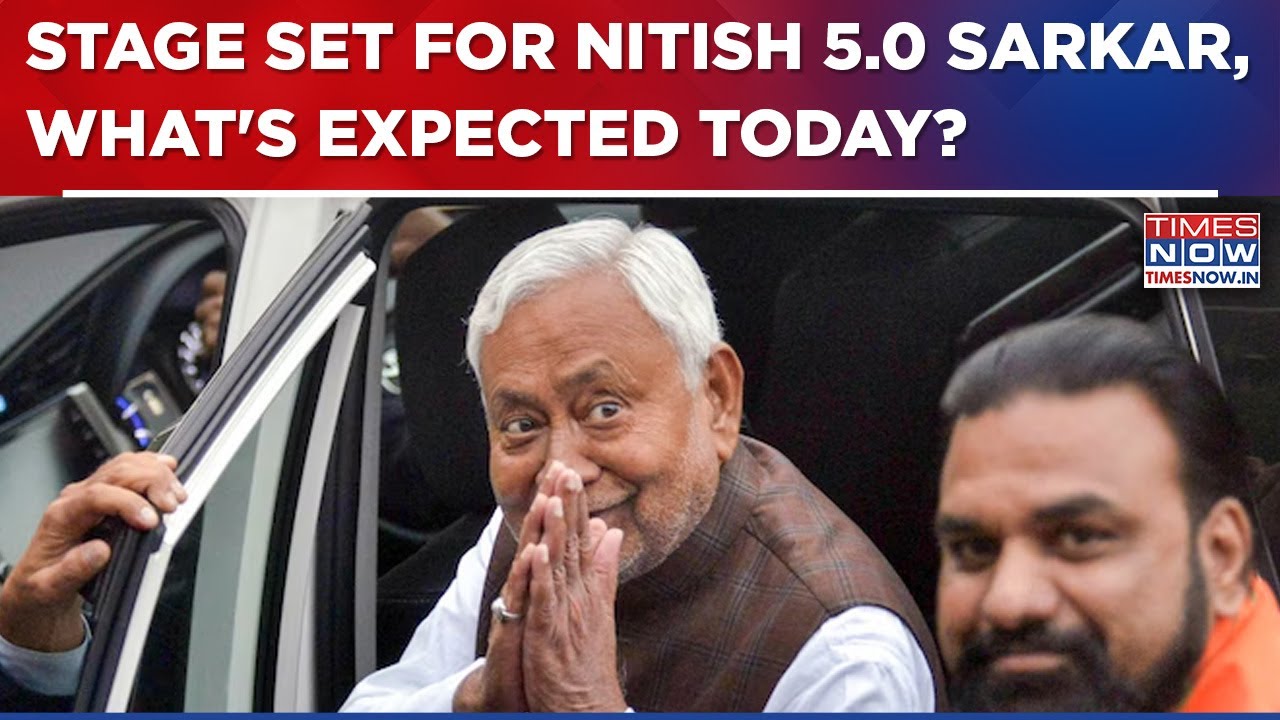 Bihar Govt Formation: Stage Set For Nitish 5.0 Sarkar, Patna All Decked Up | What's Expected Today?