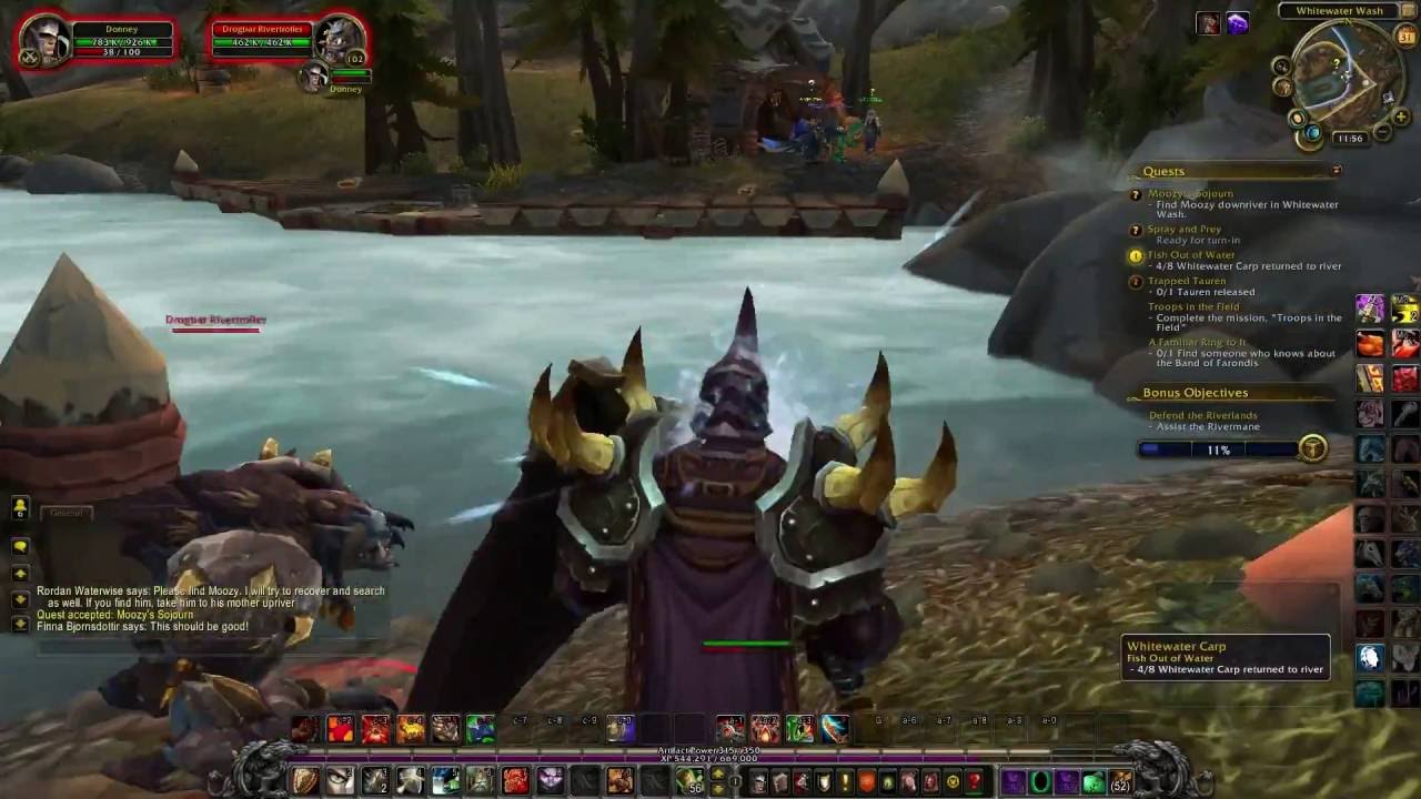WoW Legion Part 15 Save the fish and the Tauren babby.