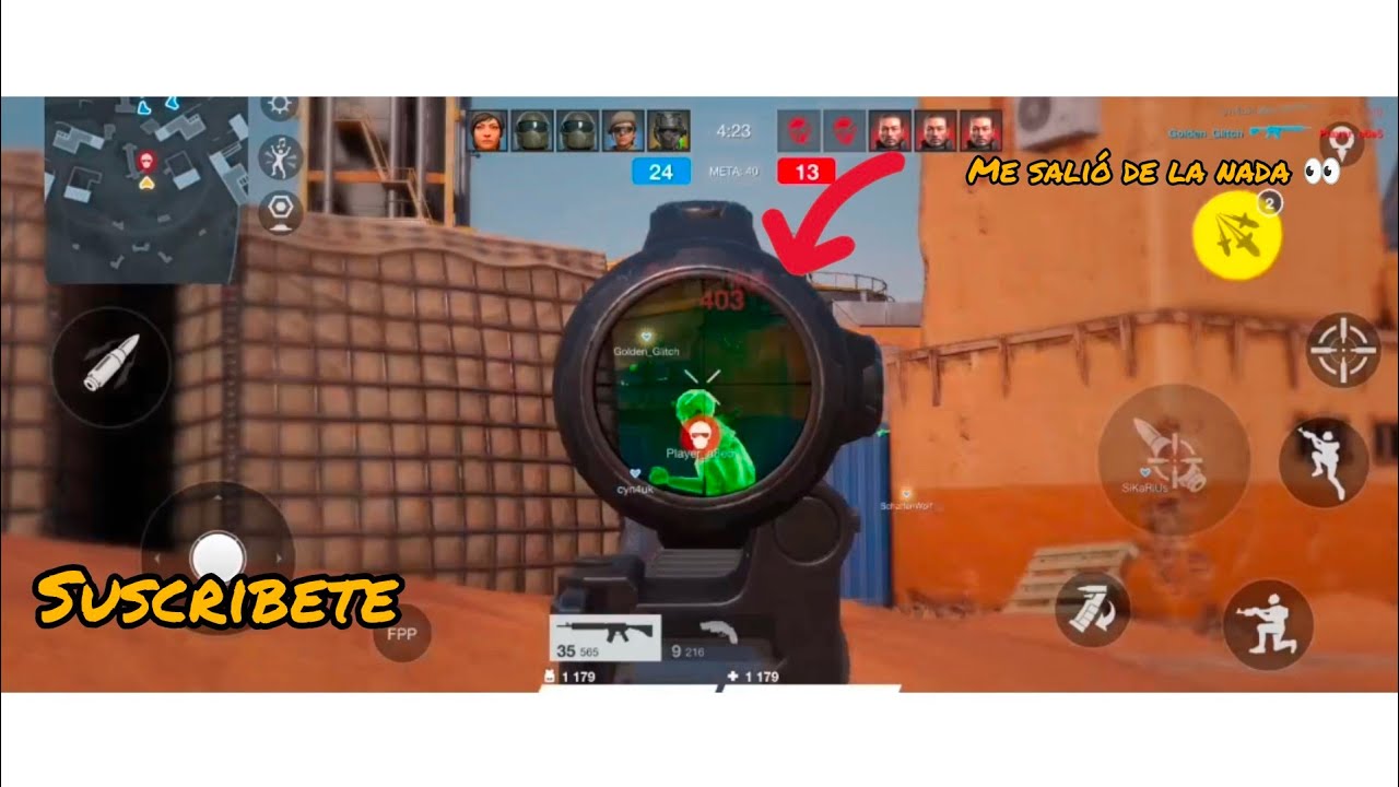 Otra partida más en battle prime 👀
