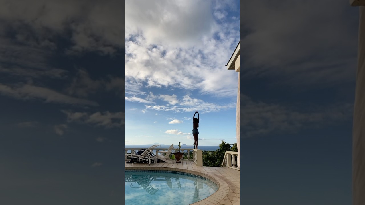 Smallest Caribbean Island - Checking into villa in Montserrat #islandlife #montserrat #travel
