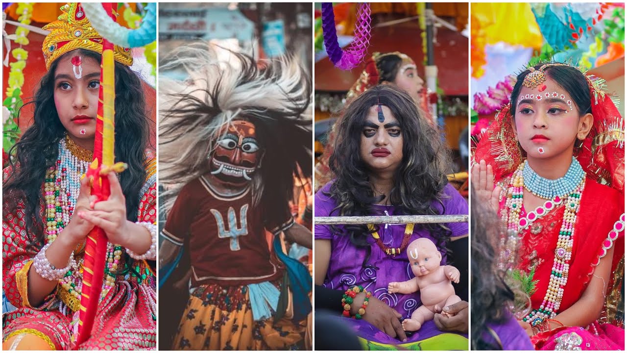 Krishna Janmasthami Raath Yatra | Dhading Bensi | Lakhey Naach