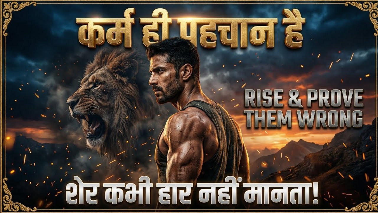 कर्म ही पहचान है | Powerful Motivational Song 2026 | Hindi Inspirational Anthem