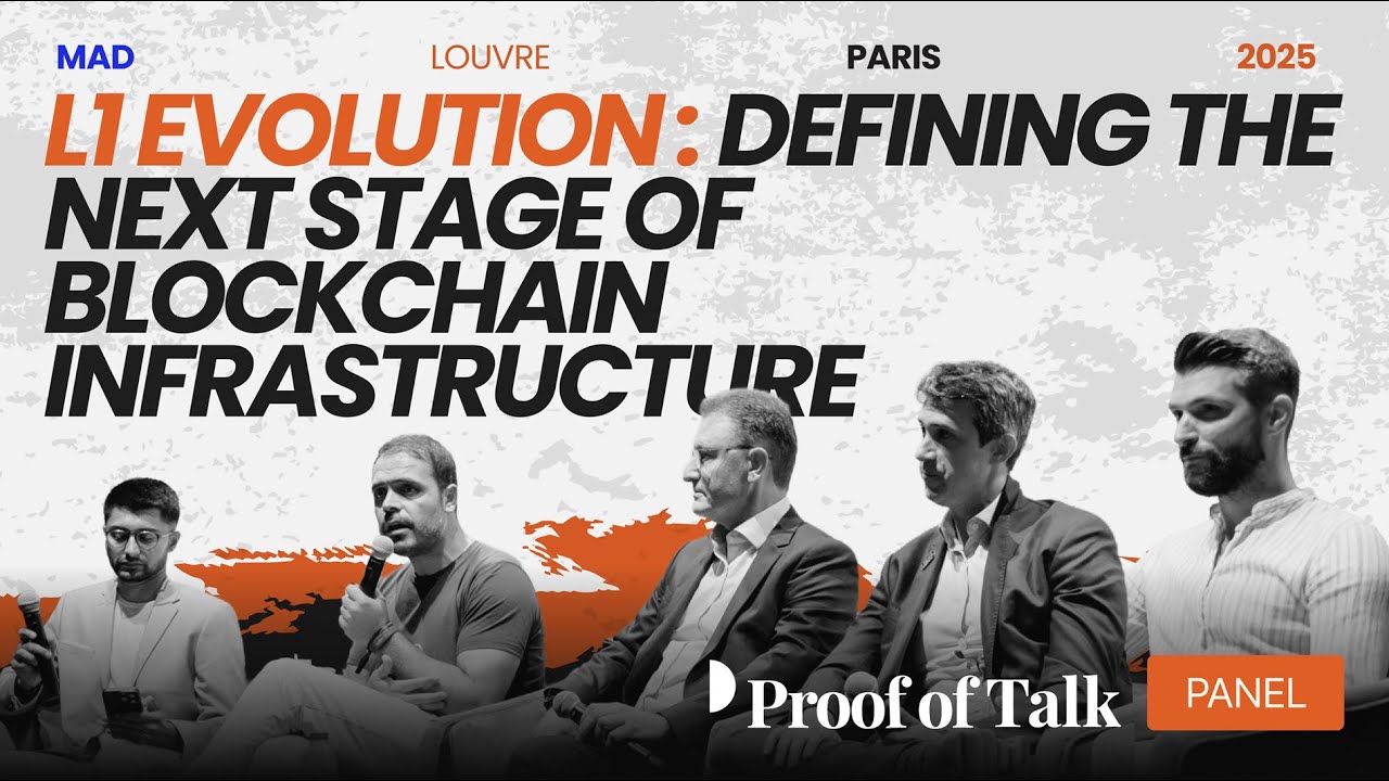 Layer 1 Evolution: Defining the Next Phase of Blockchain Infrastructure | Proof of Talk 2025