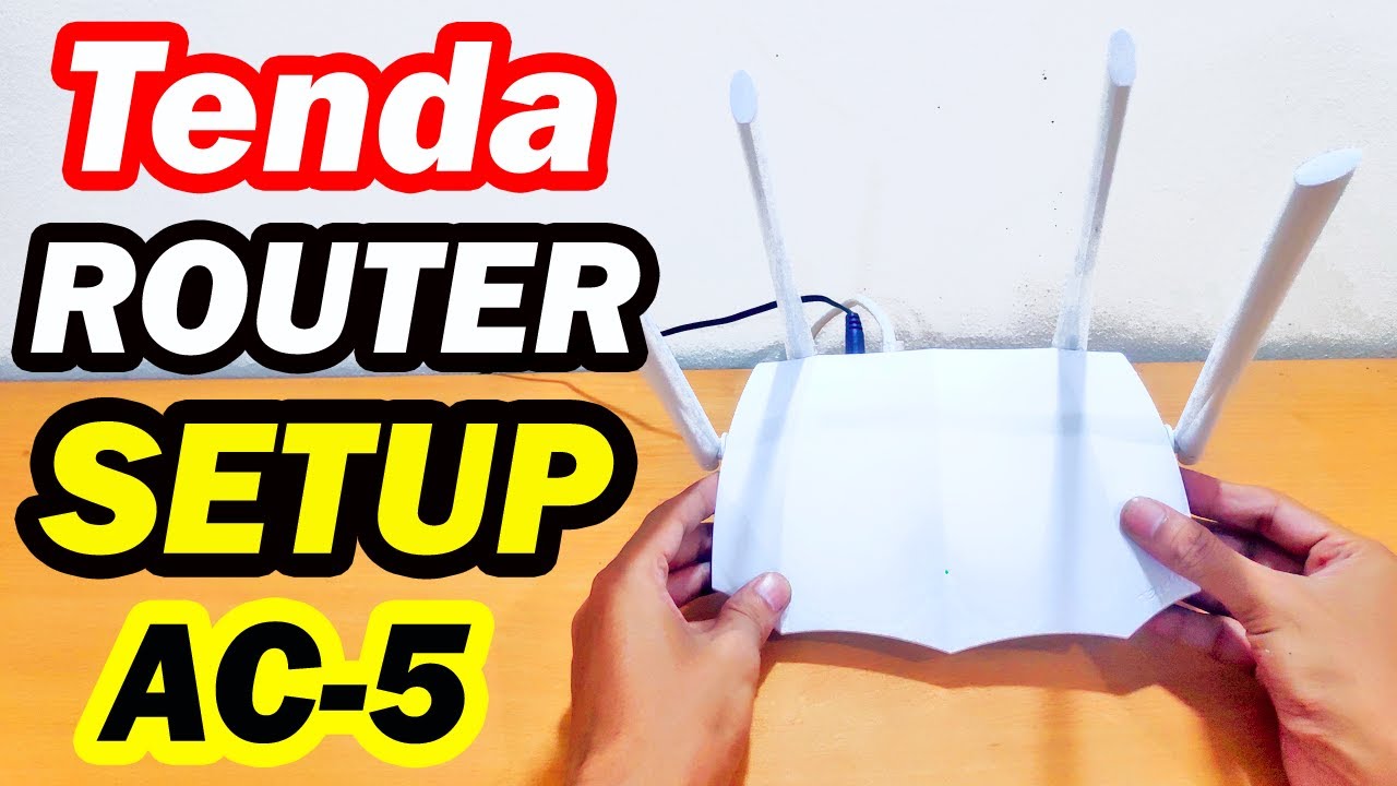 Настройка и полная конфигурация Tenda AC5 AC1200