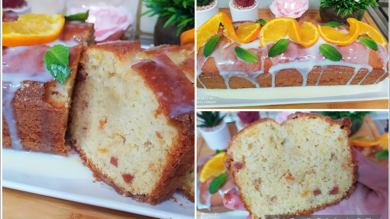 Нарядный торт дня с цукатами... Ультралегкий вкусный и вкусный рецепт