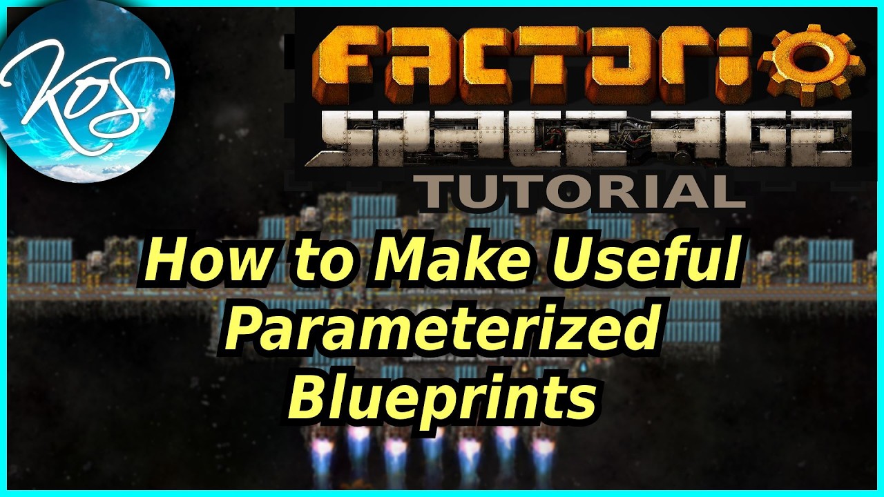 Factorio Parameterized BPs - Short Tutorial