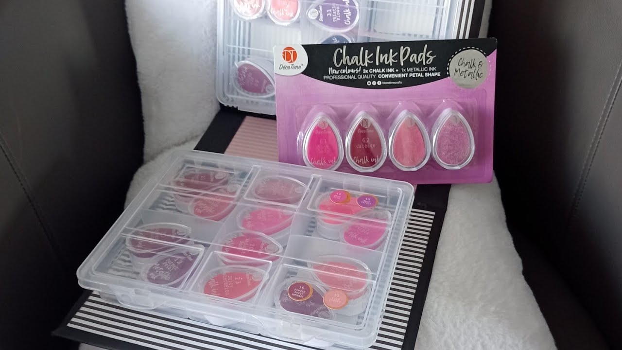 TUTO RANGEMENT PADS D'ENCRE ACTION #rangementscrapbooking