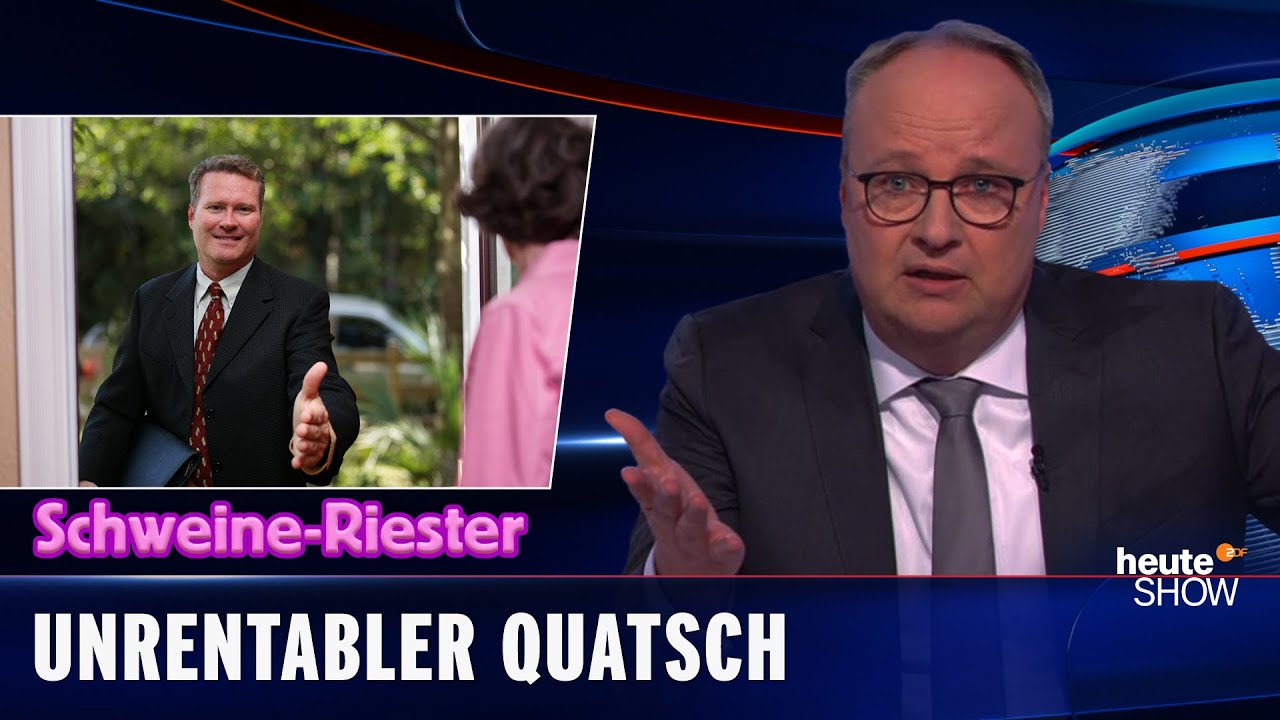 Pünktlich zum Jubiläum: Die Groko beerdigt die Riesterrente | heute-show vom 21.05.2021