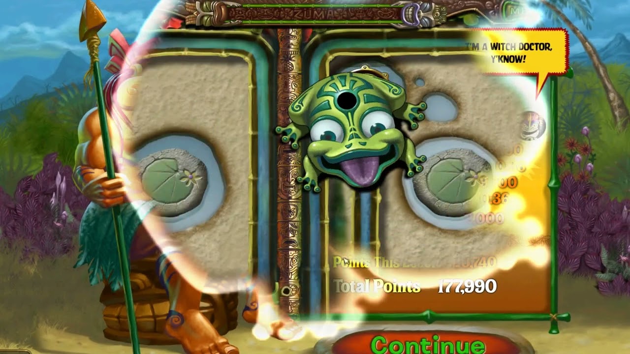 Zuma's Revenge! But The Death Skull Chomp Sound Is Everywhere