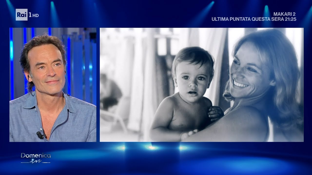 Anthony Delon si commuove ricordando la madre Nathalie  - Domenica In 19/05/2024