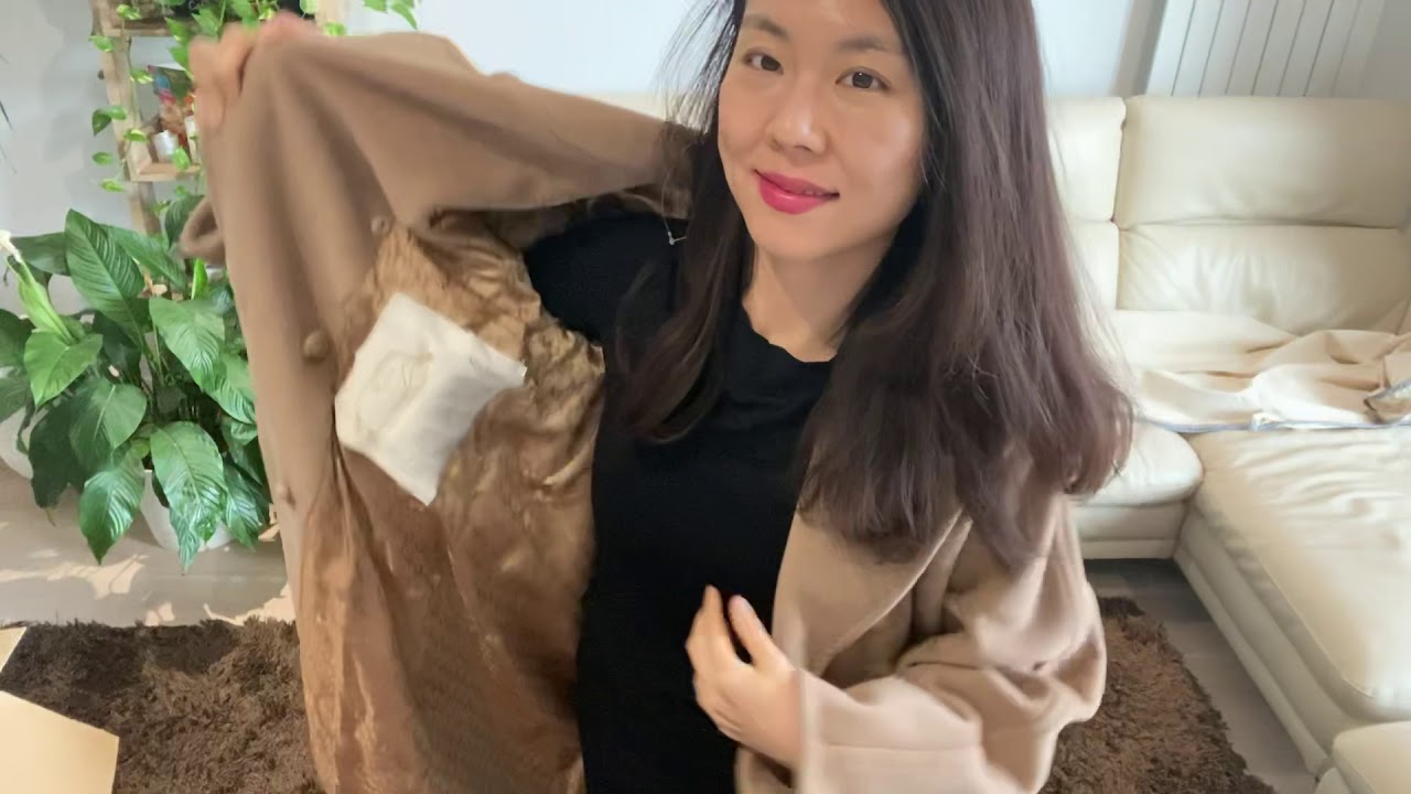 Max Mara Madame -101801 Icon Coat Unboxing Moment