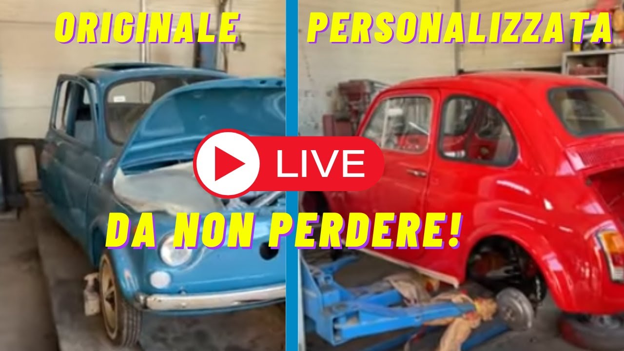 Live Stratosferica #affarisbullonati #fiat500 #affarisbullonatirestauri