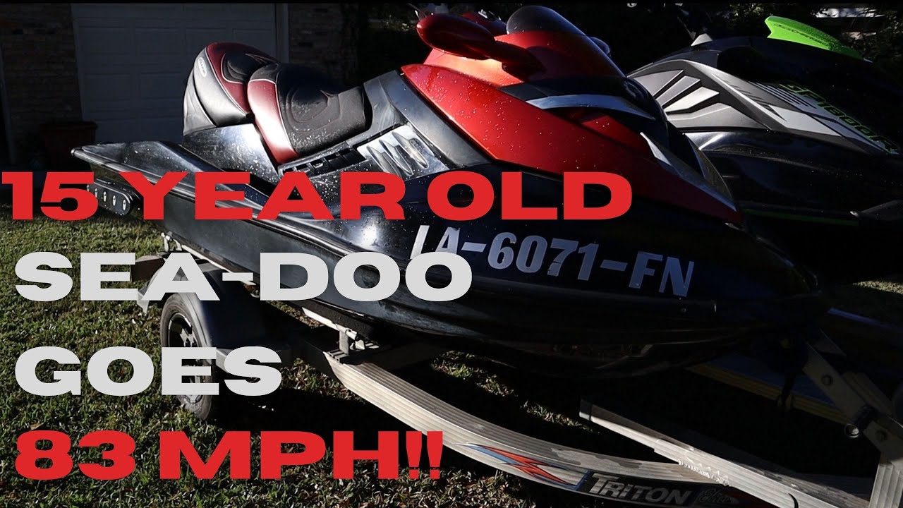 How to Reach 83 MPH on a 15 YEAR OLD SEADOO!
