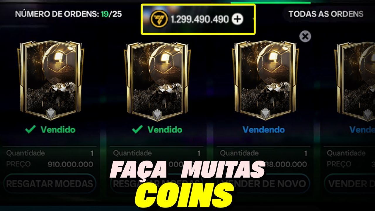 Do zero ao Bilh&atilde;o no Fc Mobile! Como fazer coins no Fc Mobile 26 (EP.02)