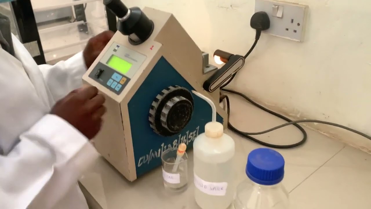 CALIBERATION OF THE ABBE REFRACTOMETER