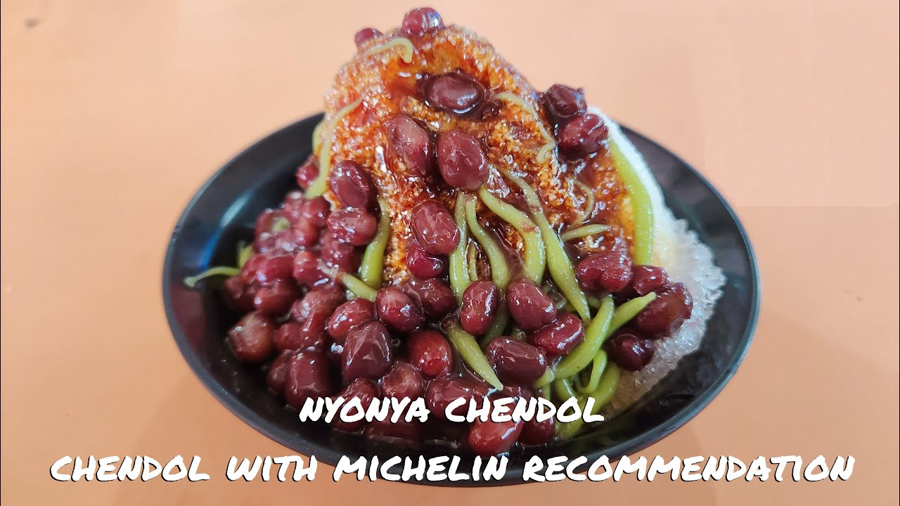 Nyonya Chendol 娘惹煎蕊 - First Chendol Stall with Michelin Recommendation @ Old Airport Rd Food Centre