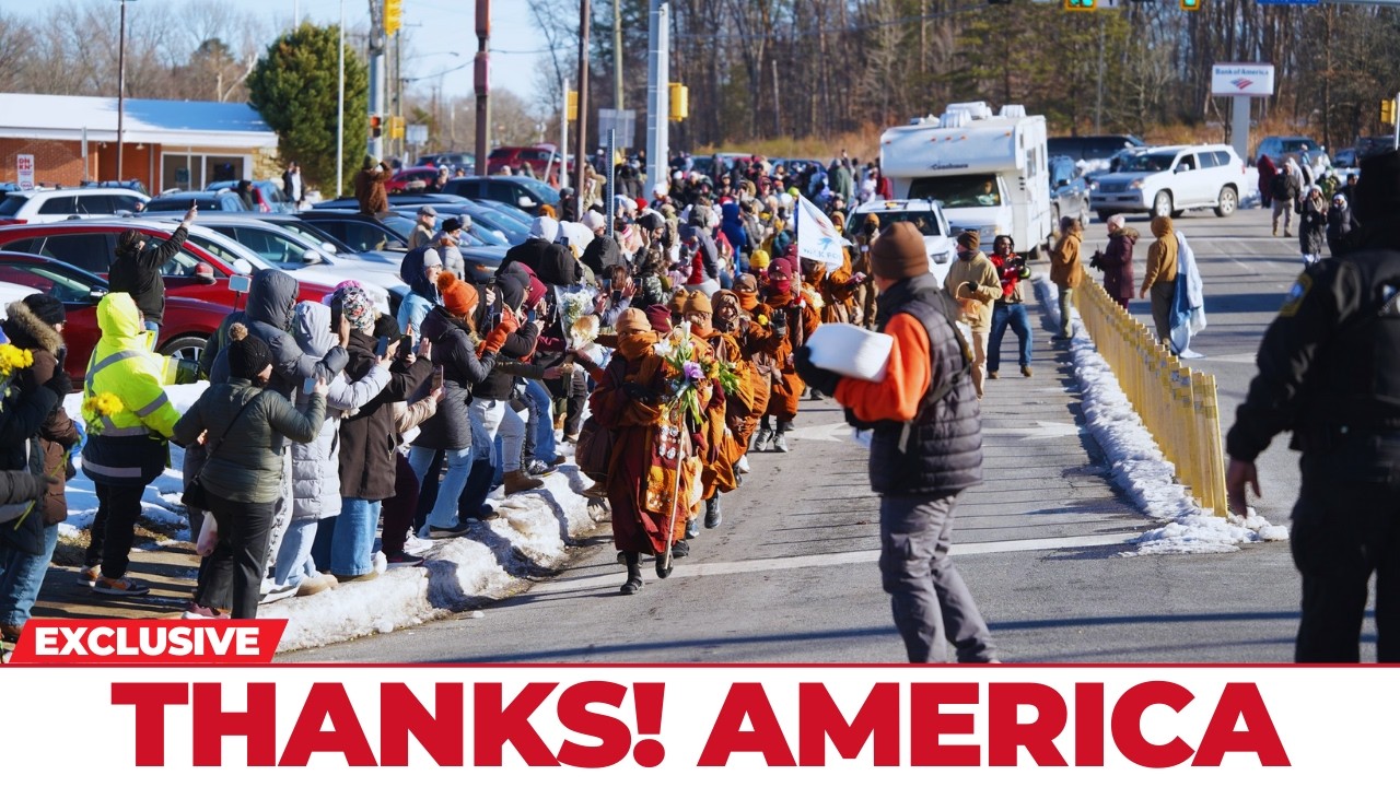 Thanks! America — A Quiet Walk for Peace That Speaks Volumes