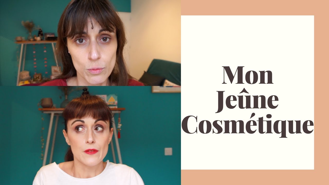 Mon jeûne cosmétique