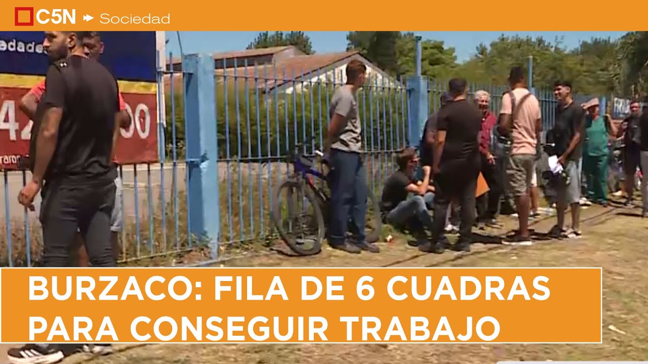 CRISIS LABORAL: 3.000 PERSONAS hicieron FILA para dejar su CURRÍCULUM