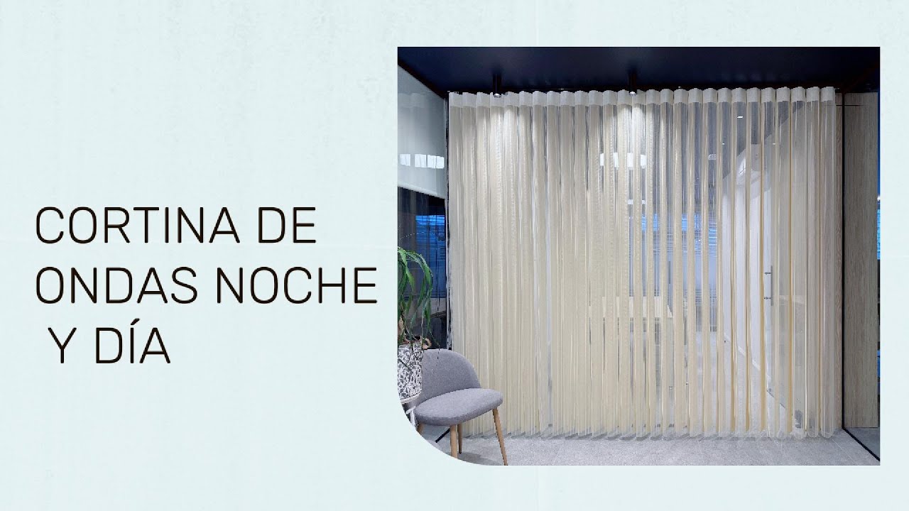 Cortina de Ondas perfectas Noche y d&iacute;a | Estoresbaratos.com