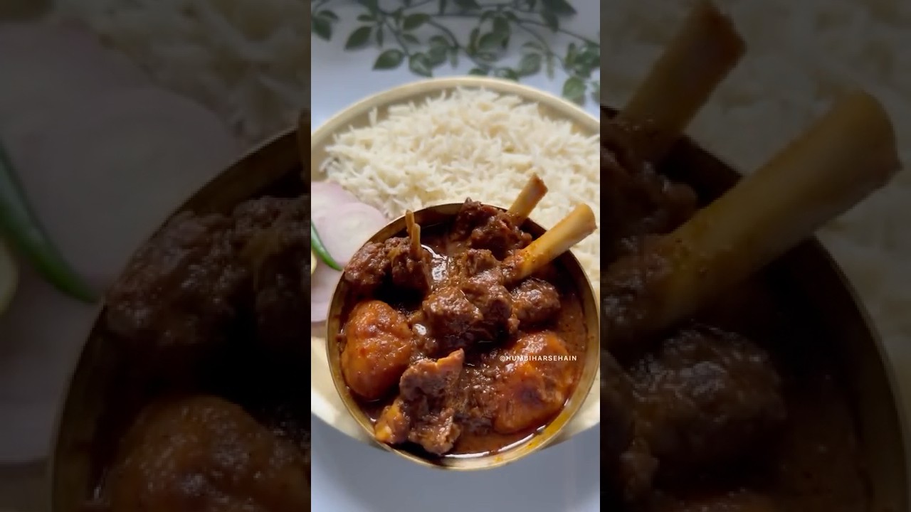 Bengali Mutton curry | आलू मटन recipe  #humbiharsehain #muttoncurry