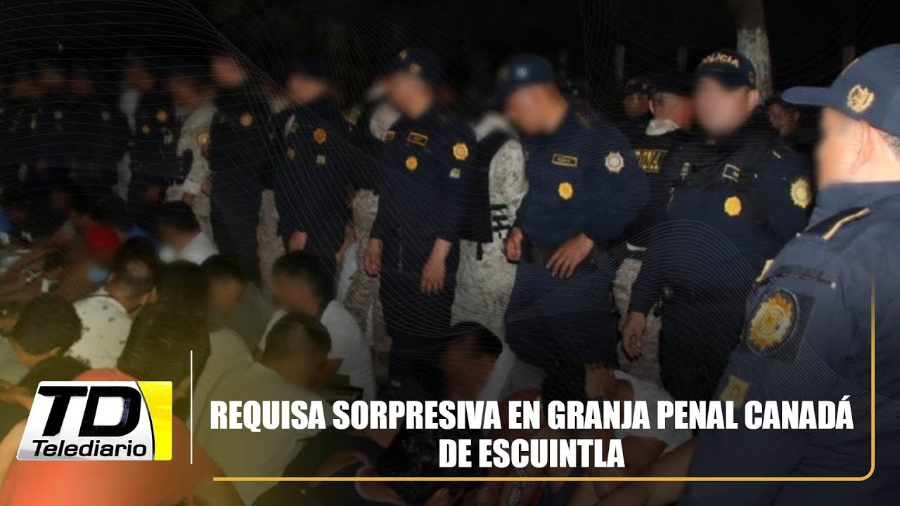 Requisa sorpresiva en Granja Penal Canadá de Escuintla