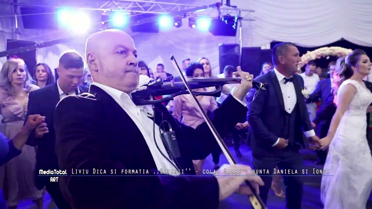 Liviu Dica si formatia ,,Oltenii'' - colaj sarbe - nunta Daniela si Ionut
