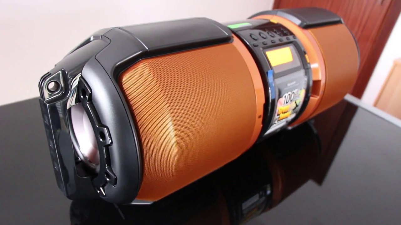 Unboxing Sharp GX-M10 BoomBox - Review