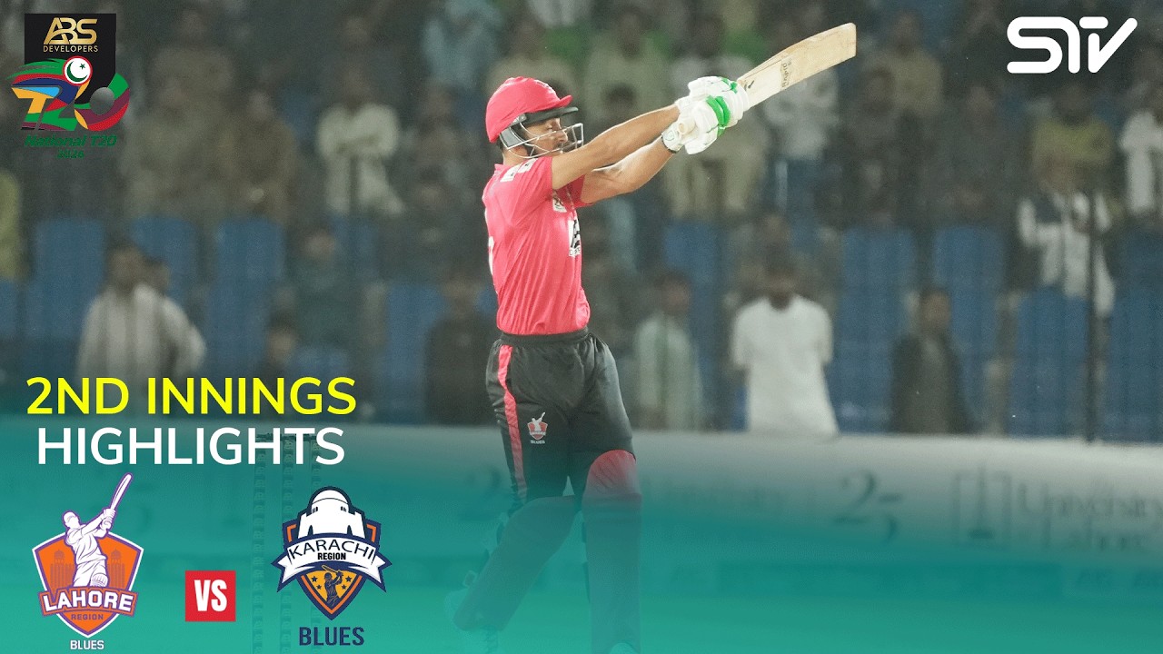 2nd Innings Highlights | Lahore Blues vs Karachi Blues | Match 16 | National T20 Cup 2026 | MZA1K