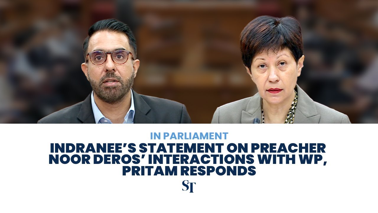 [FULL] Indranee’s ministerial statement on preacher Noor Deros’ interactions with WP, Pritam replies