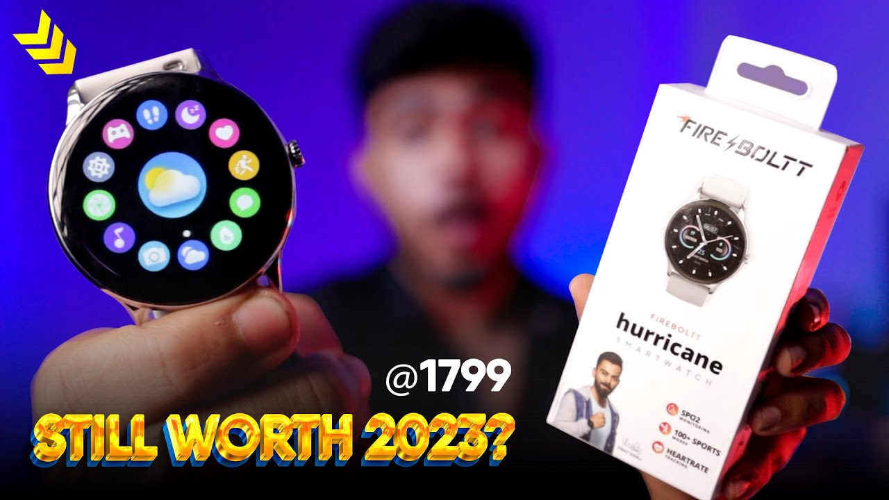 FireBoltt Hurricane Smartwatch 2023 Long-Term Review | ₹1799 | SPo2 HRate Test | Detailed Review!