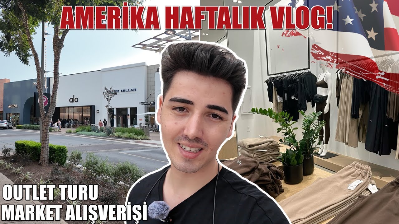 AMERİKA’DA HAFTALIK VLOG! 🇺🇸 Market Alışverişi, Austin’de Günlük Hayat, Türk Restoranı, Outlet Turu
