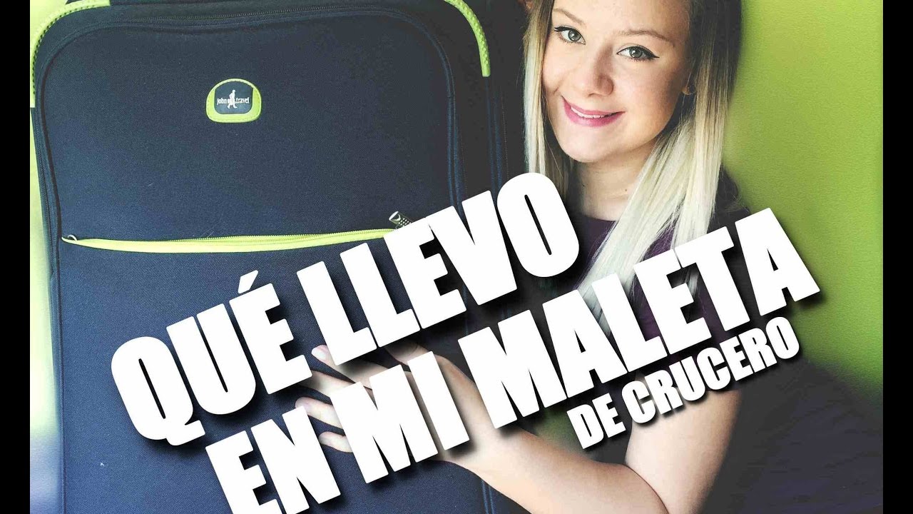 QUÉ HAY EN MI MALETA DE CRUCERO ♡