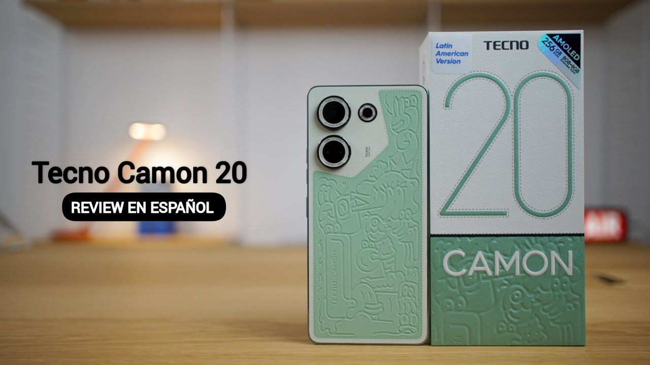 Обзор Tecno Camon 20 на испанском языке