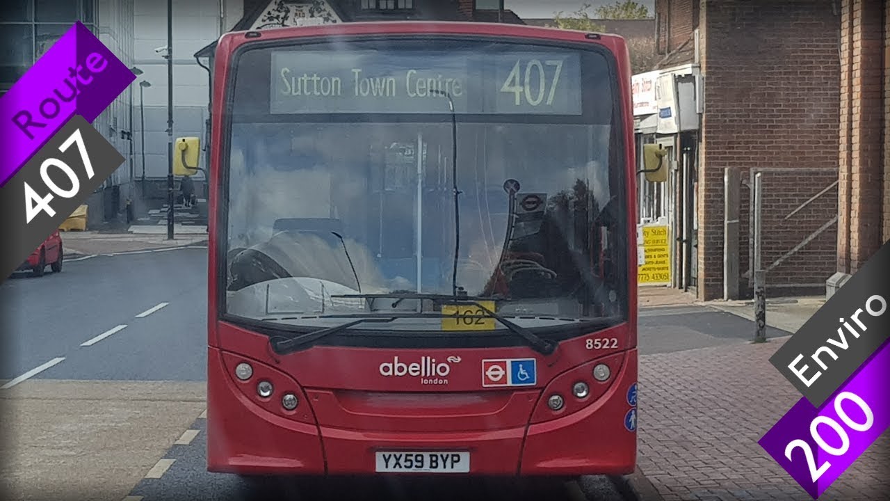 *KICKDOWN + THRASH* Enviro 200 on Route 407 [Abellio London]