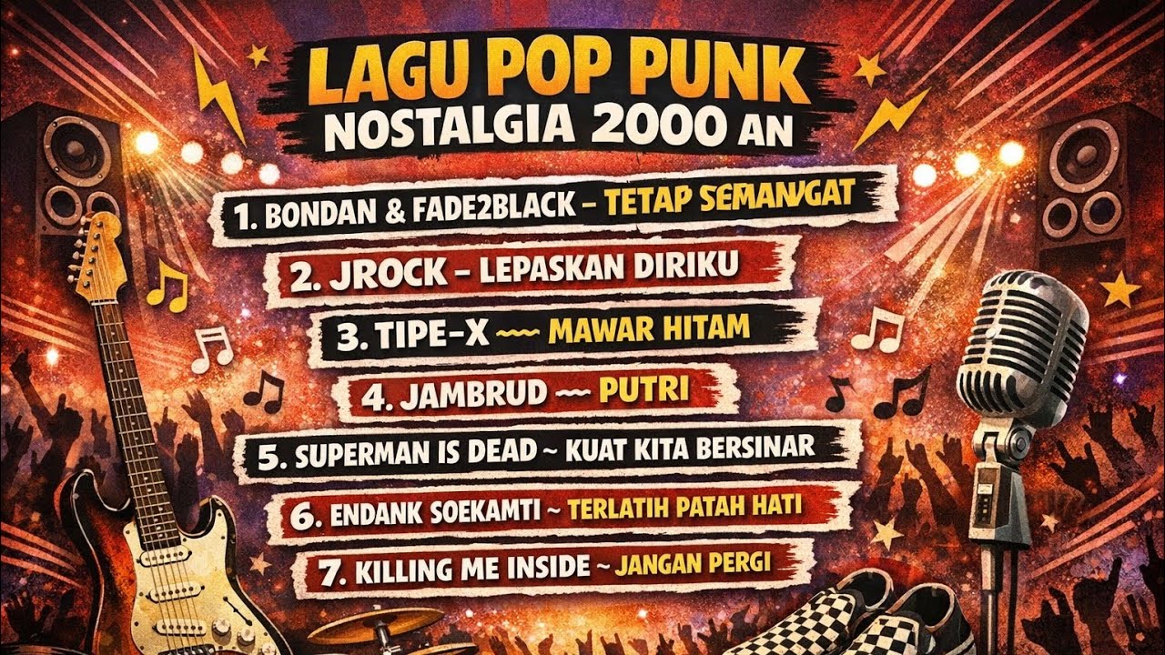 Lagu pop punk nostalgia 2000 an