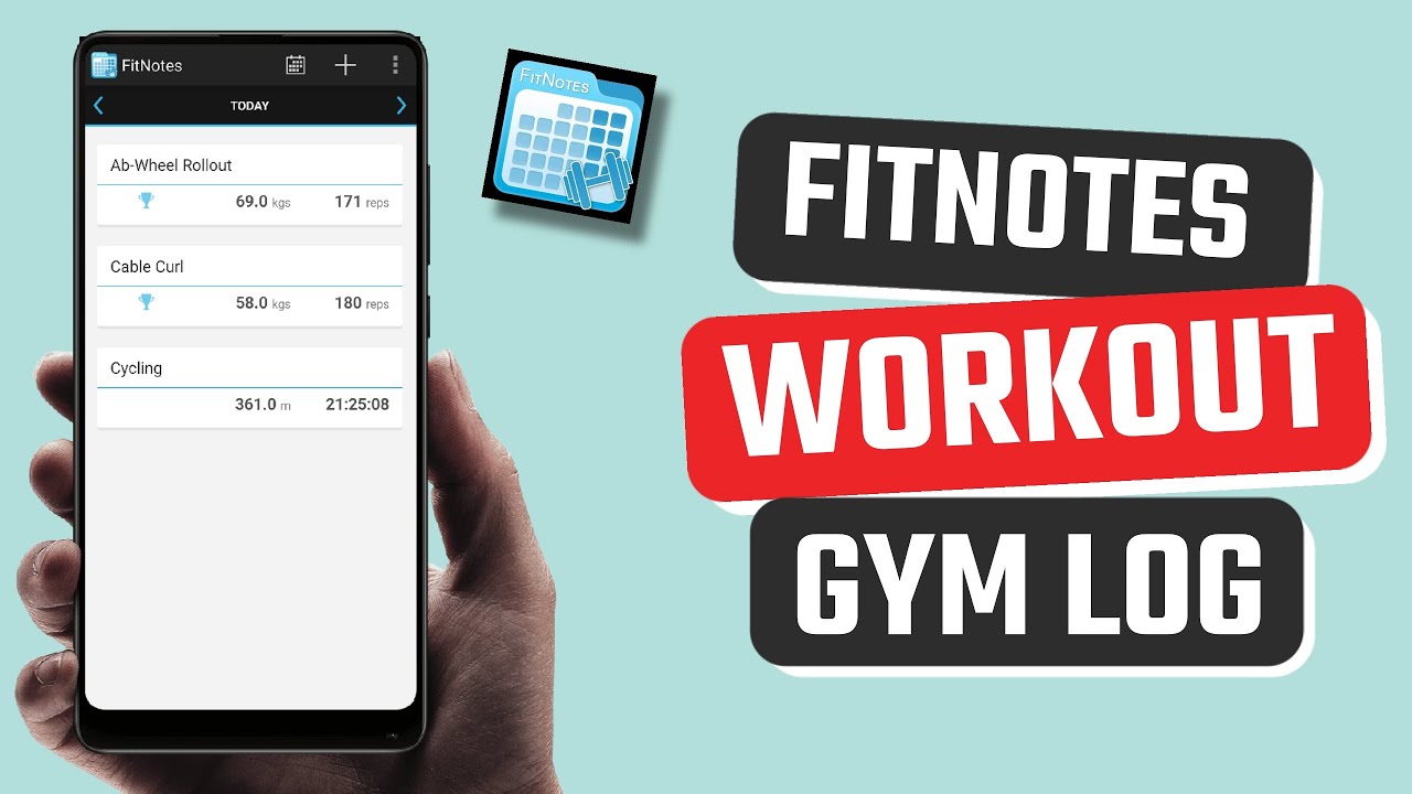 Best FitNotes Gym Workout Log app for Android
