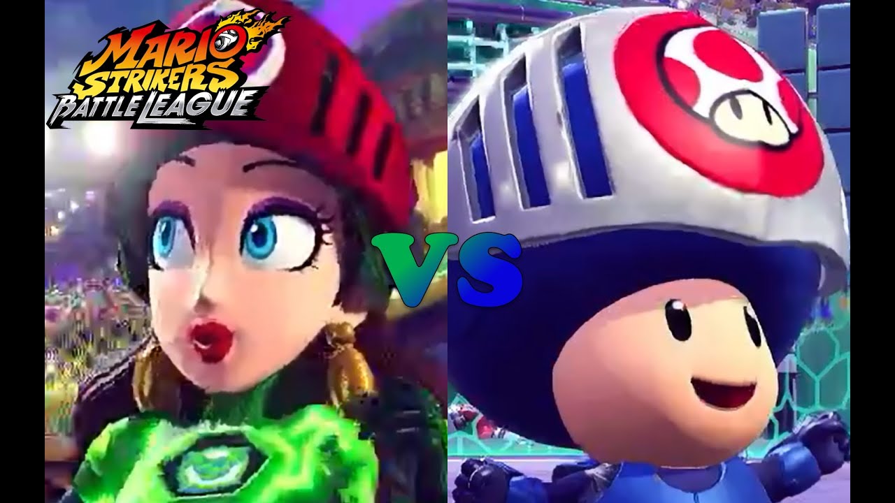 Mario Strikers: Battle League - Pauline Kingfishers vs Toad Heroes (Strikers Showdown Match 16)