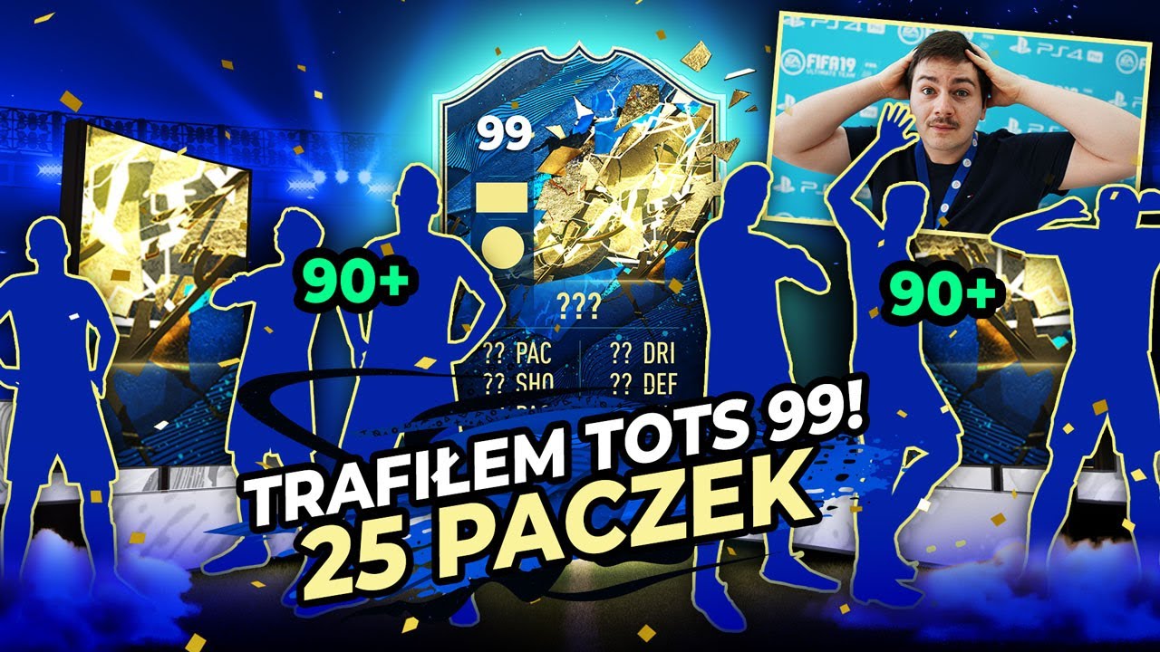 TOTS 99 TRAFIONY Z PACZKI 2x90+! Czy warto było?! FIFA 20 JUNAJTED