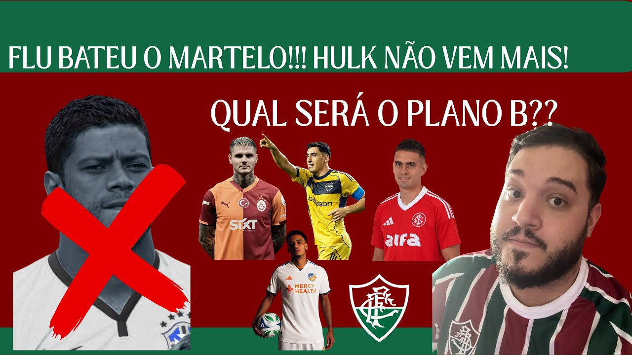 🚨 HULK NÃO VEM MAIS! | QUAL A PRÓXIMA ALTERNATIVA? | TEMPORADA JÁ VAI COMEÇAR!!!