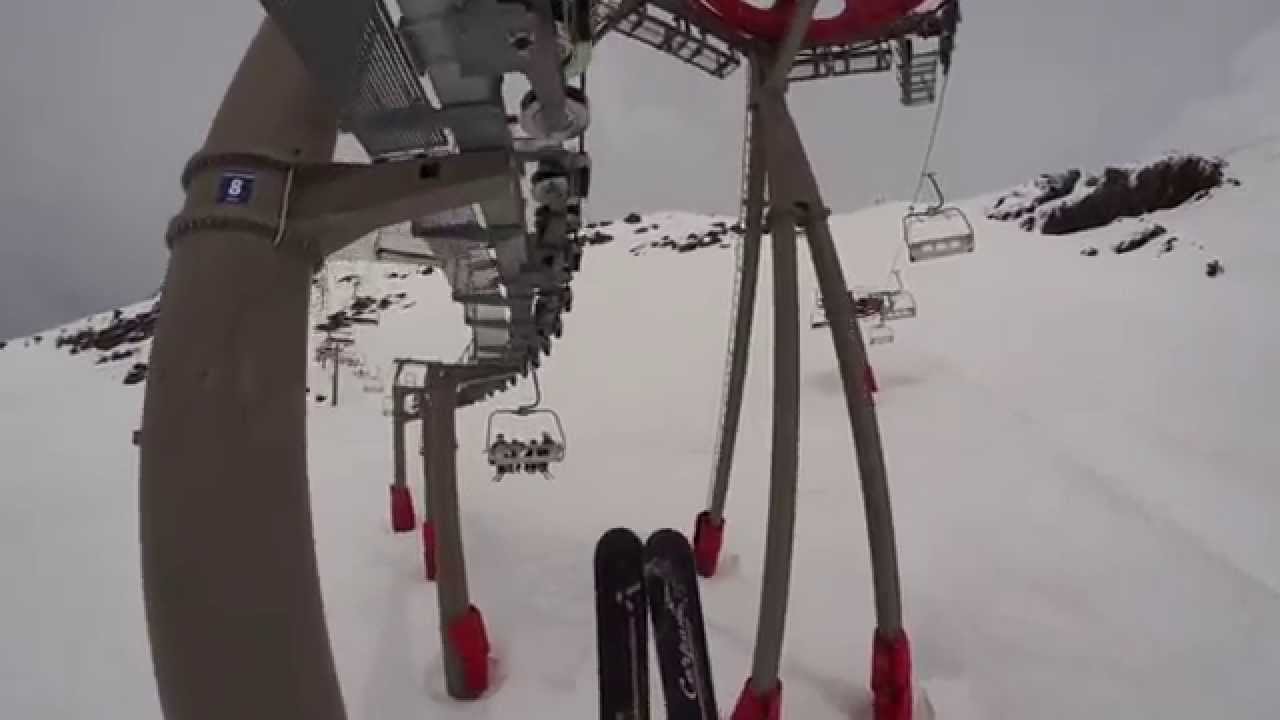 Kurvensesselbahn Dilar, Sierra Nevada, 2014-02-28