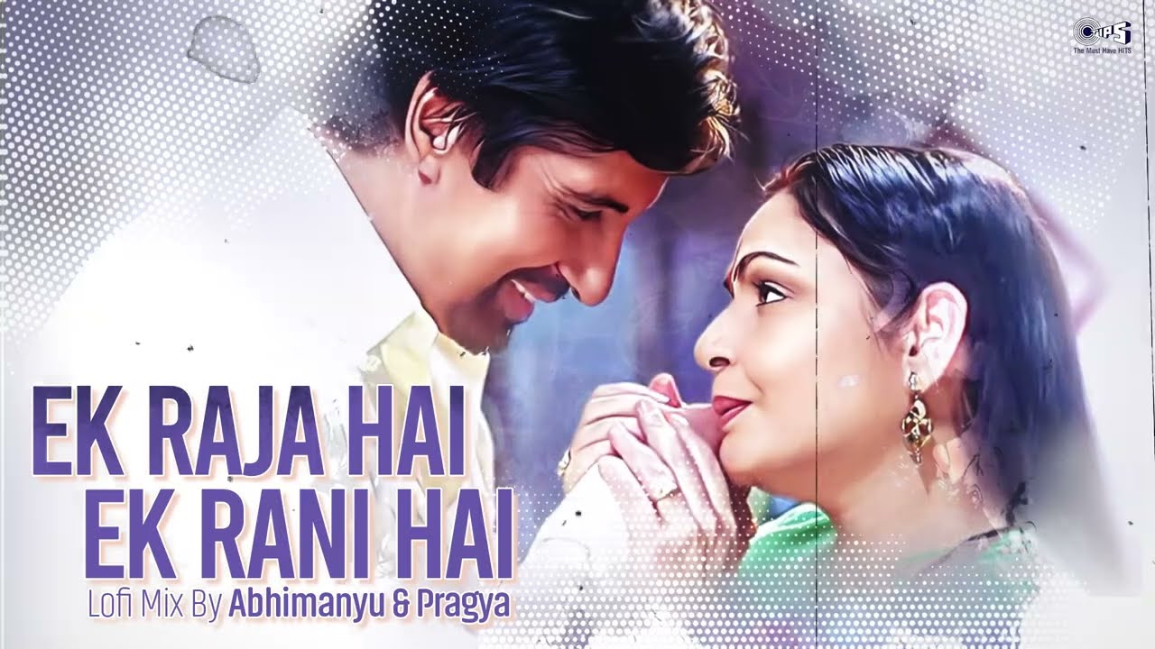 Ek Raja Hai Ek Rani Hai (Lofi) | Ek Rishtaa | Mohd. Aziz, Anuradha Paudwal | 90’s Love Song