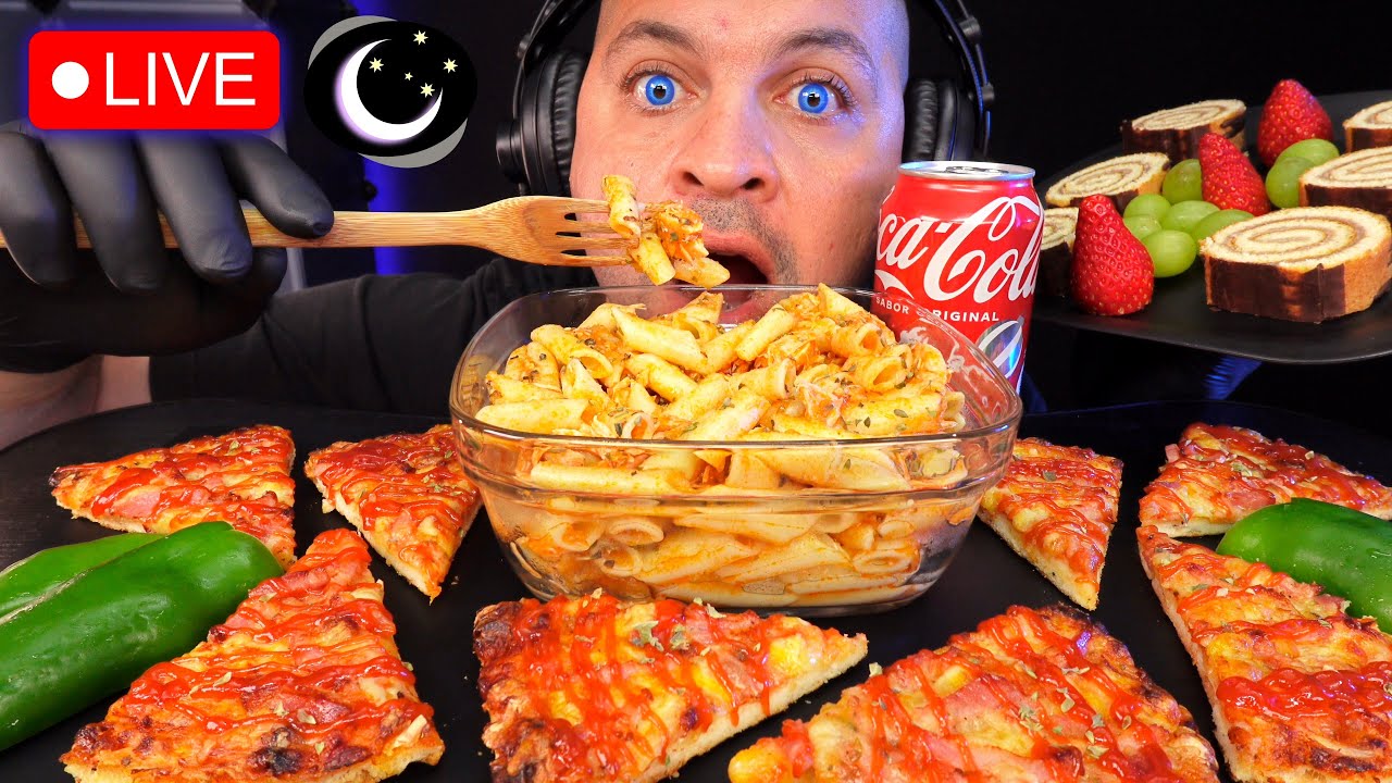 🔴LIVE - MUKBANG Late 🌙 Night ✨ Comfort Food ASMR