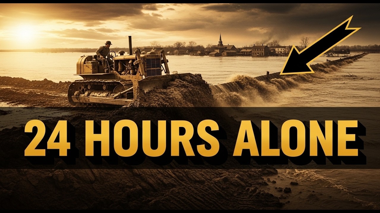 24 Hours Alone How One Bulldozer Operator Saved 10,000 Lives in the 1927 Mississippi Flood