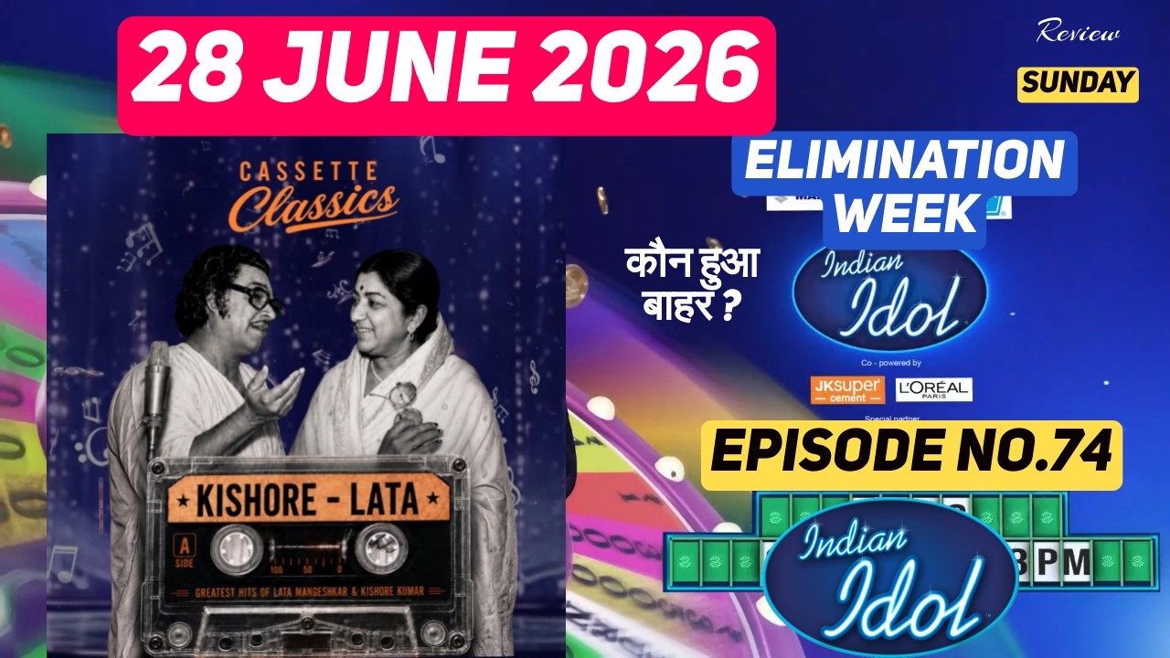 Indian Idol 16: 28 June 26 | Cassette Classics Kishor Episode Live | Today Live Episode Indian Idol